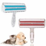 MOSA Brosse Anti Poils Animaux (Chat Chien...), Brosse Ramasse Enlève Poils, Rouleau à Poils d'animaux, Élimine Les Poils sur Multi-Surfaces (vêtements/canapé/Voiture/lit/Tapis)